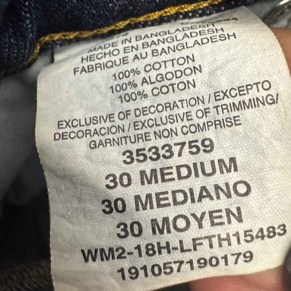 Lee Vintage Foldover Waist Jeans - Picture 6 of 7